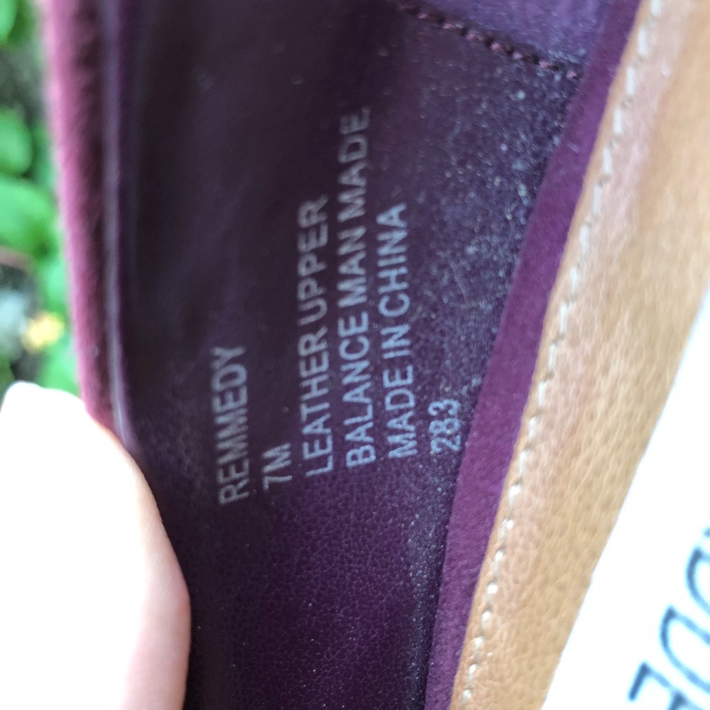 Steve Madden burgundy wine platform heels 👠 - Picture 4 of 7